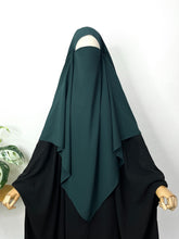 Hunter Green Diamond Khimar