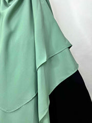 Two Layers Diamond Khimar