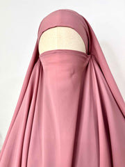 Pastel Pink Diamond Khimar