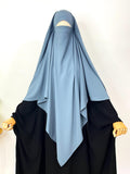 Grey Diamond Khimar