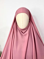 Pastel Pink Diamond Khimar