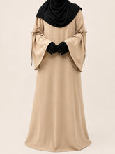 Beige Laiba Basic Abaya