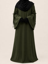 Olive Laiba Basic Abaya