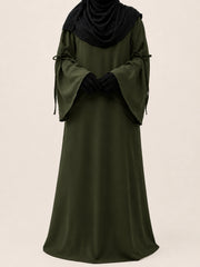 Olive Laiba Basic Abaya