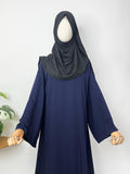 Basic A-Line Abaya With Broad Sleeves