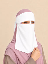 White Arabian Niqab