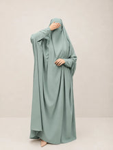 Sapphire Jilbab With Plain Sleeves