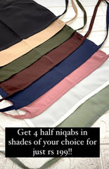 HALF NIQABS
