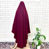 Maroon Awrah Khimar