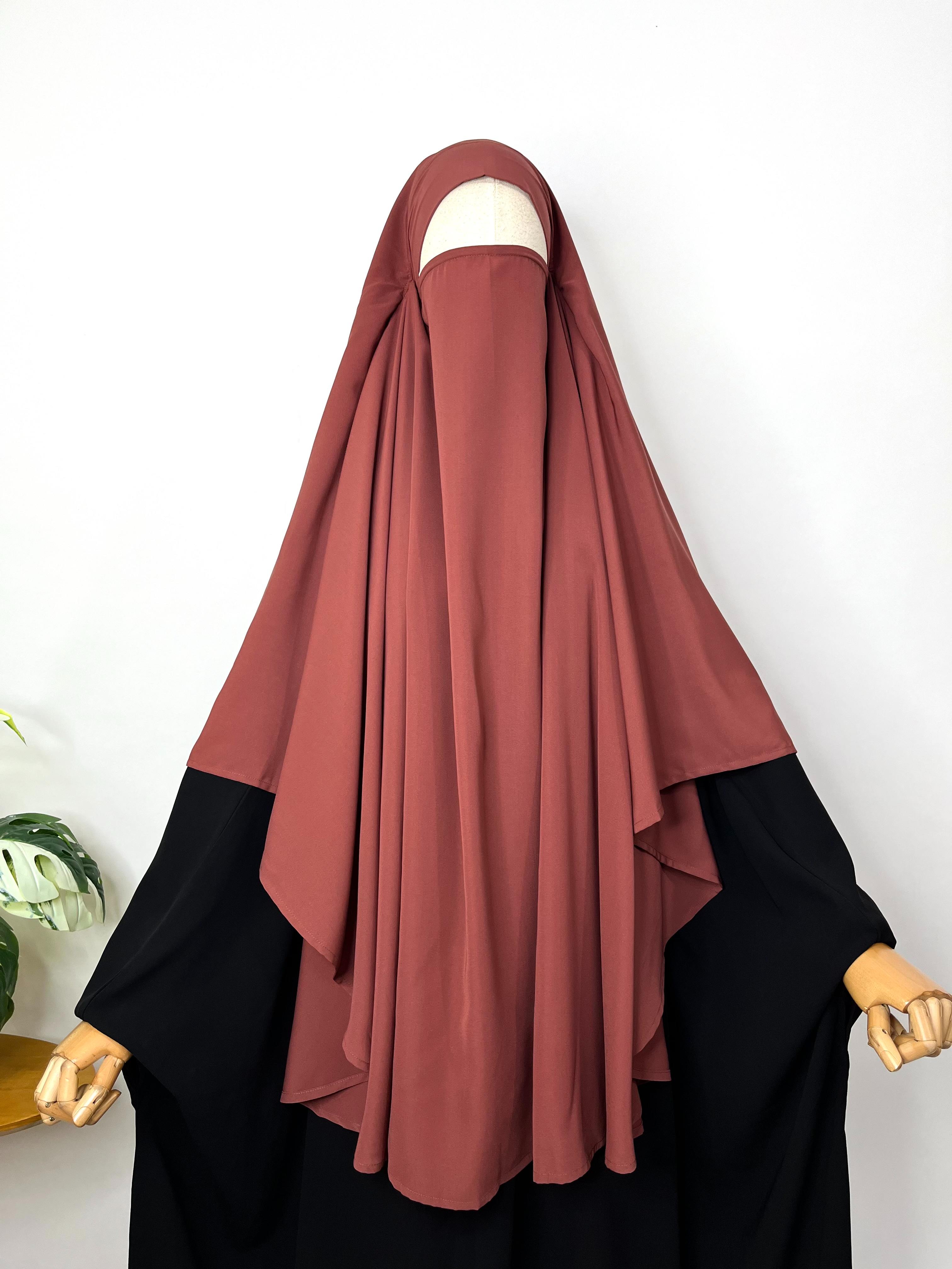 Pecan round khimar