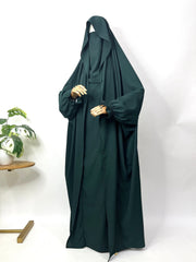 Hunter Green Saudi Jilbab