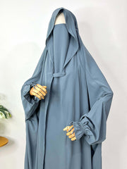 Grey Saudi Jilbab