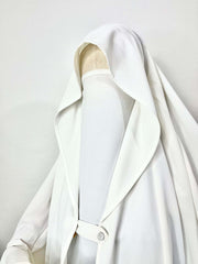 White Saudi Jilbab