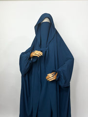 Crystal Blue Saudi Jilbab