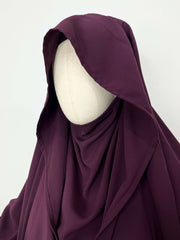 Plum Saudi Jilbab