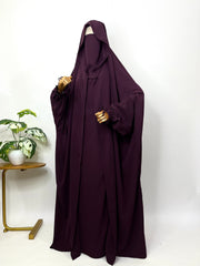 Plum Saudi Jilbab