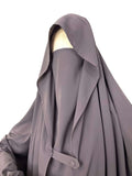 Lavender Saudi Jilbab