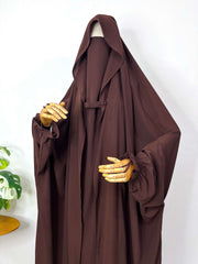 Brown Saudi Jilbab