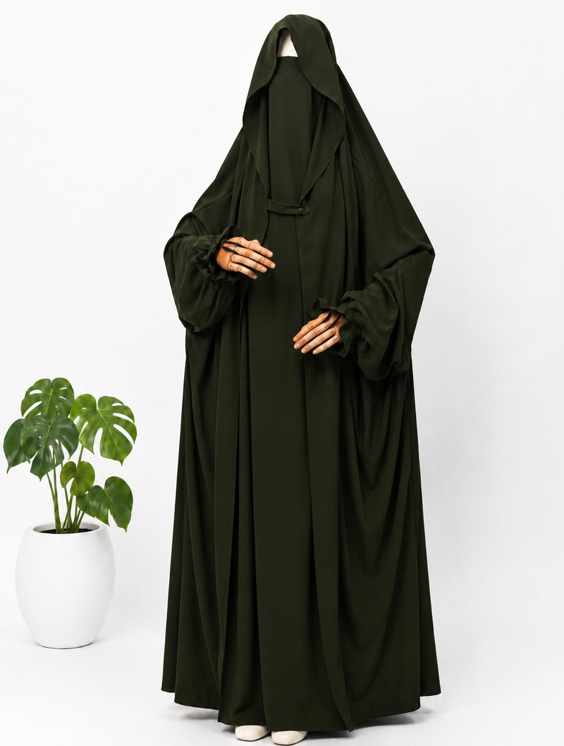 Olive Saudi Jilbab
