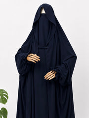 Navy Blue Saudi Jilbab