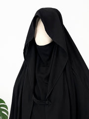 Black Saudi Jilbab