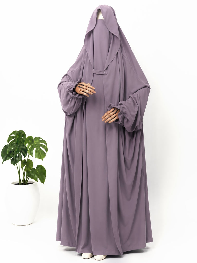 Lavender Saudi Jilbab