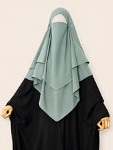 Sapphire Two Layers Diamond Khimar