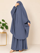 Grey Two Pc Jilbab