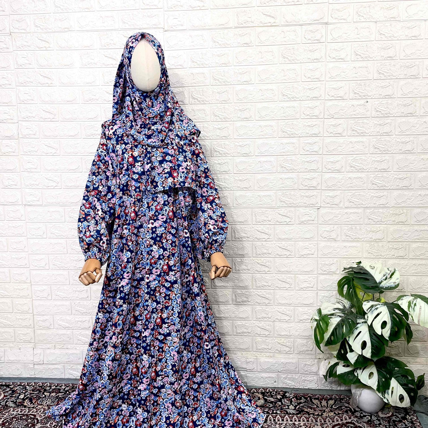 Full Prayer Dress With Dupatta