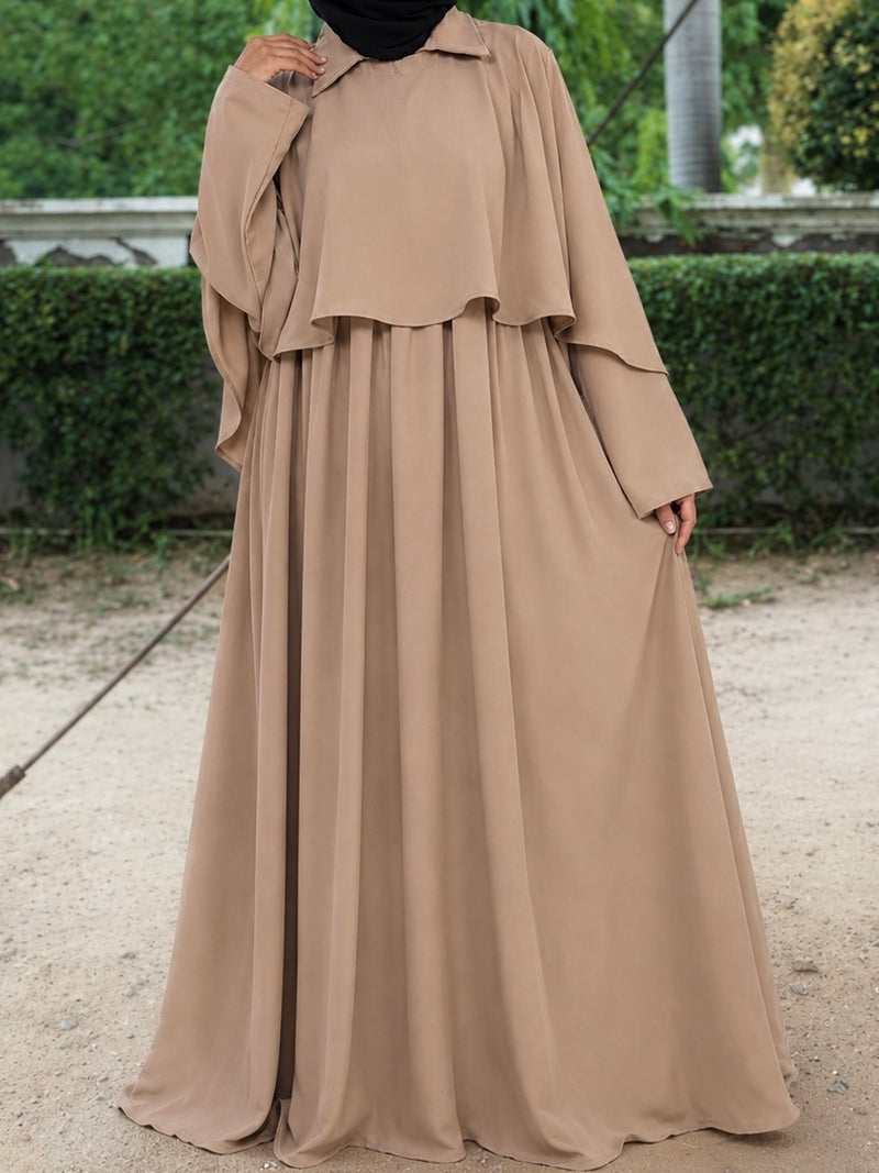 Zeenat Abaya With Cape