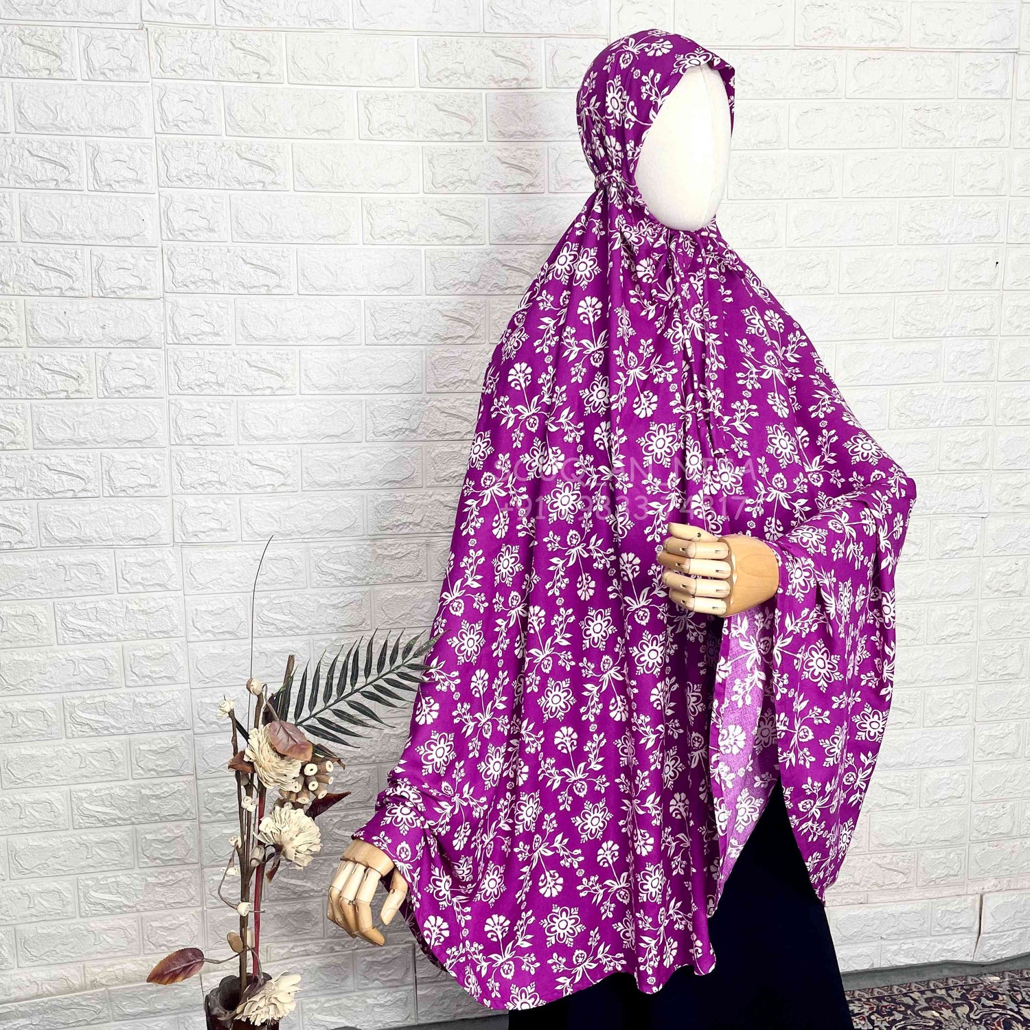 Rayon Cotton Khimar