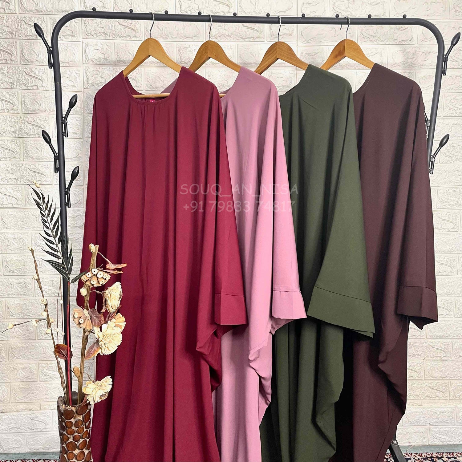 Kaftan Abaya With Cuff Sleeves