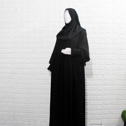 Black Abaya Or Khimar Set