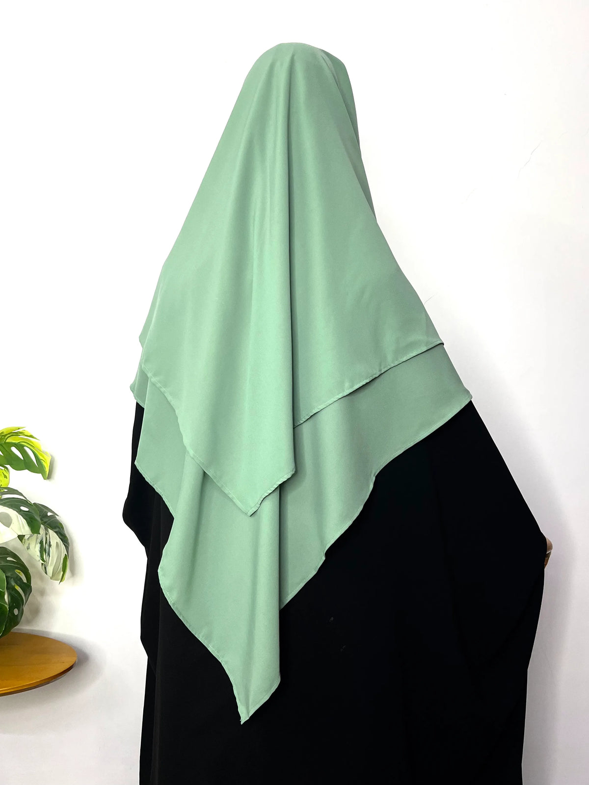 Emerald Two Layers Diamond Khimar