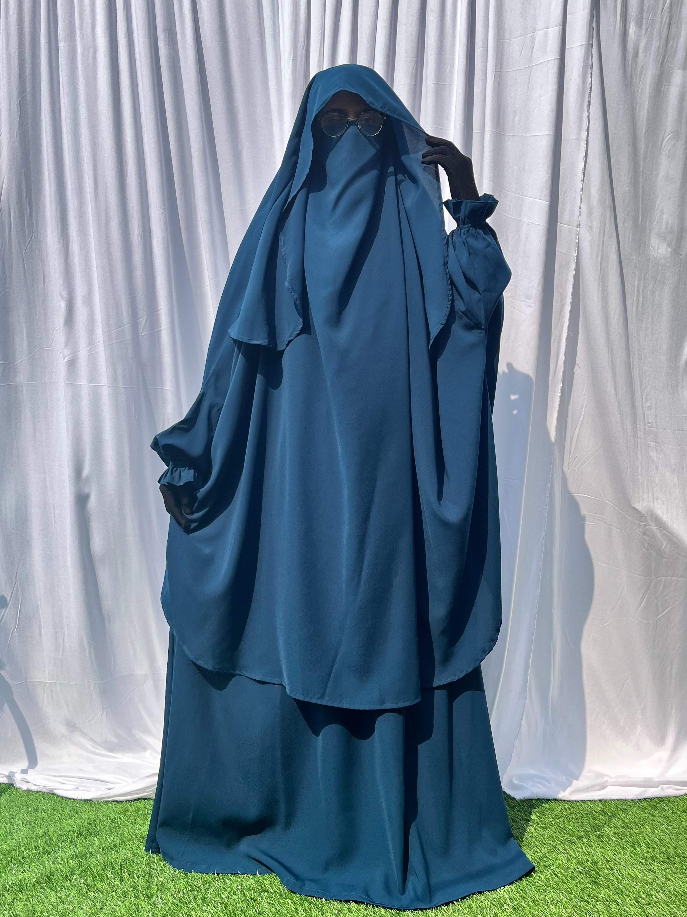 Two Pc Jilbab With Flap