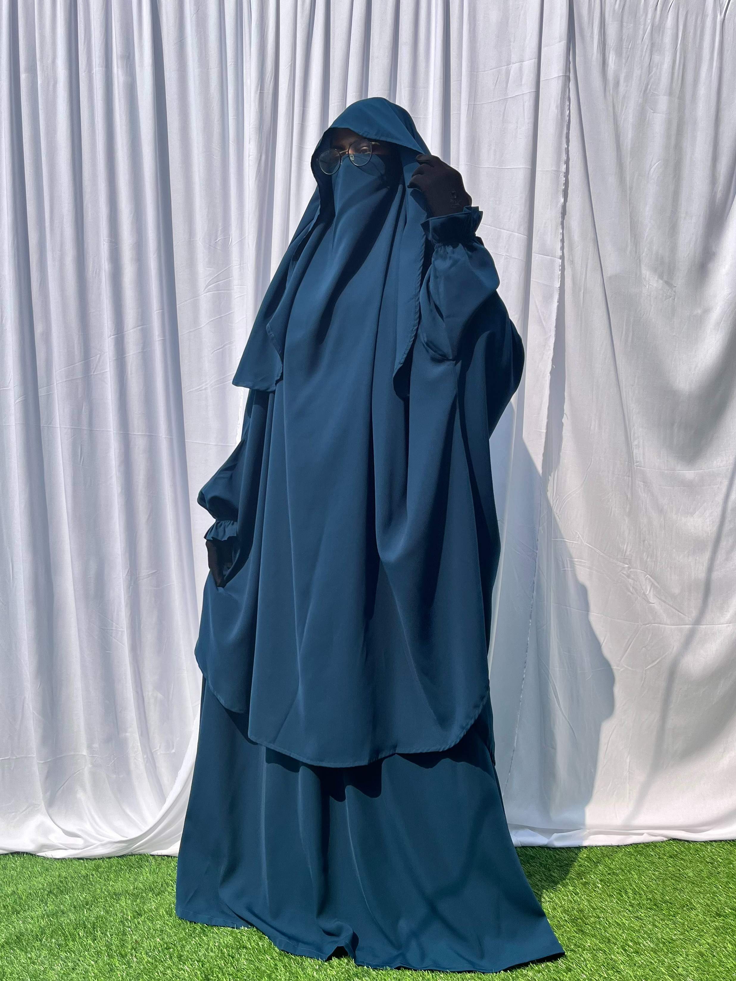 Two Pc Jilbab With Flap