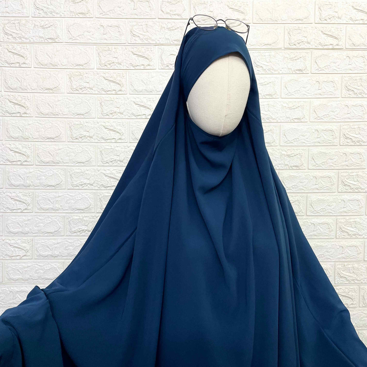 Crystal Blue Butterfly Two Pc Jilbab Set