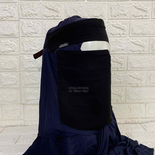 Reversible Dual Shade Imported Niqab