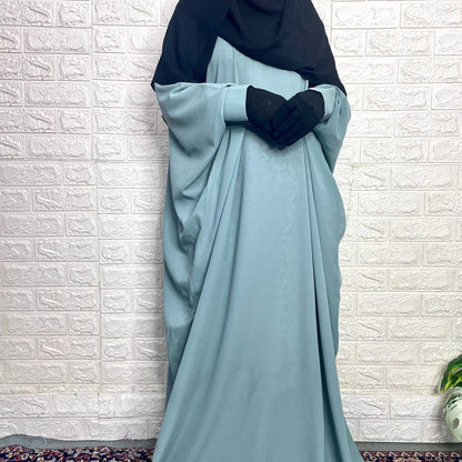 Sapphire Kaaftan abaya with cuff buttons