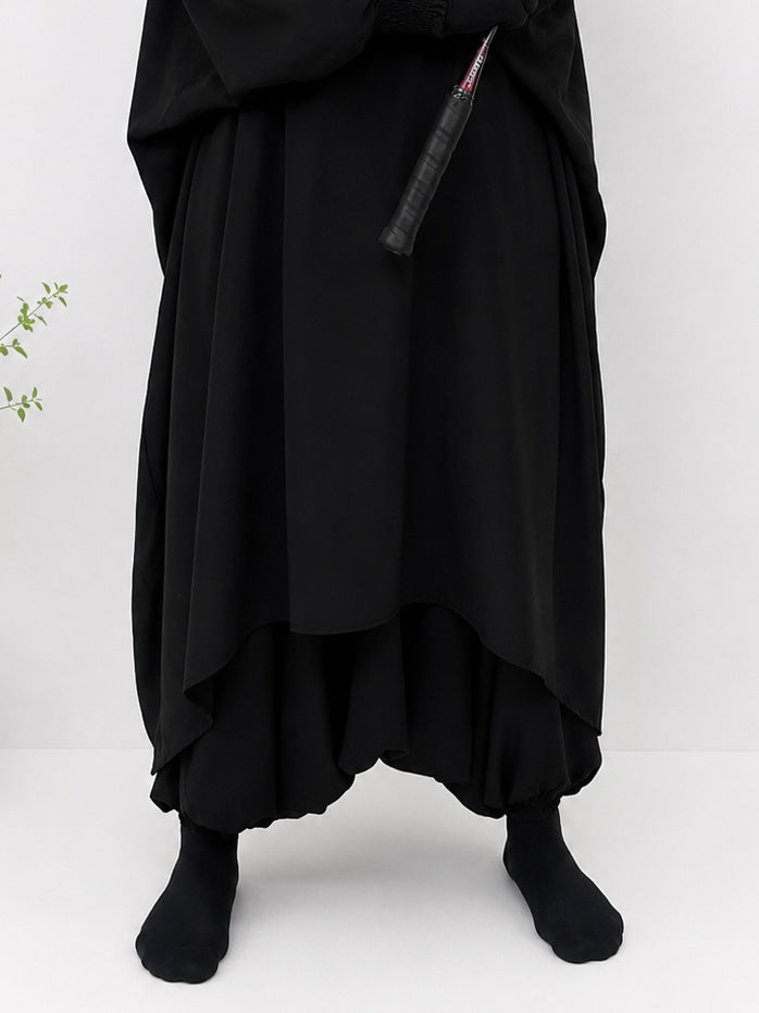 Black Sports Jilbab Set