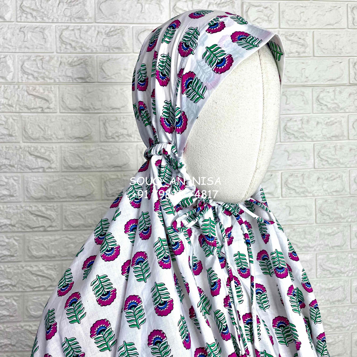 Pure Cotton Salah Khimar