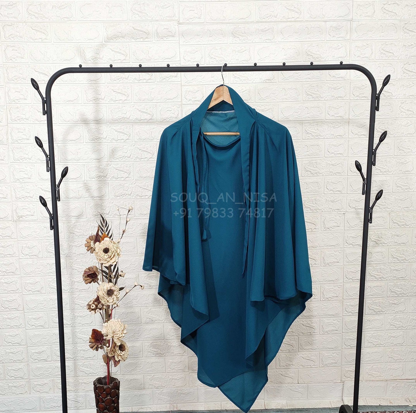 Teal Diamond Khimar