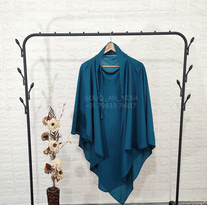 Teal Diamond Khimar