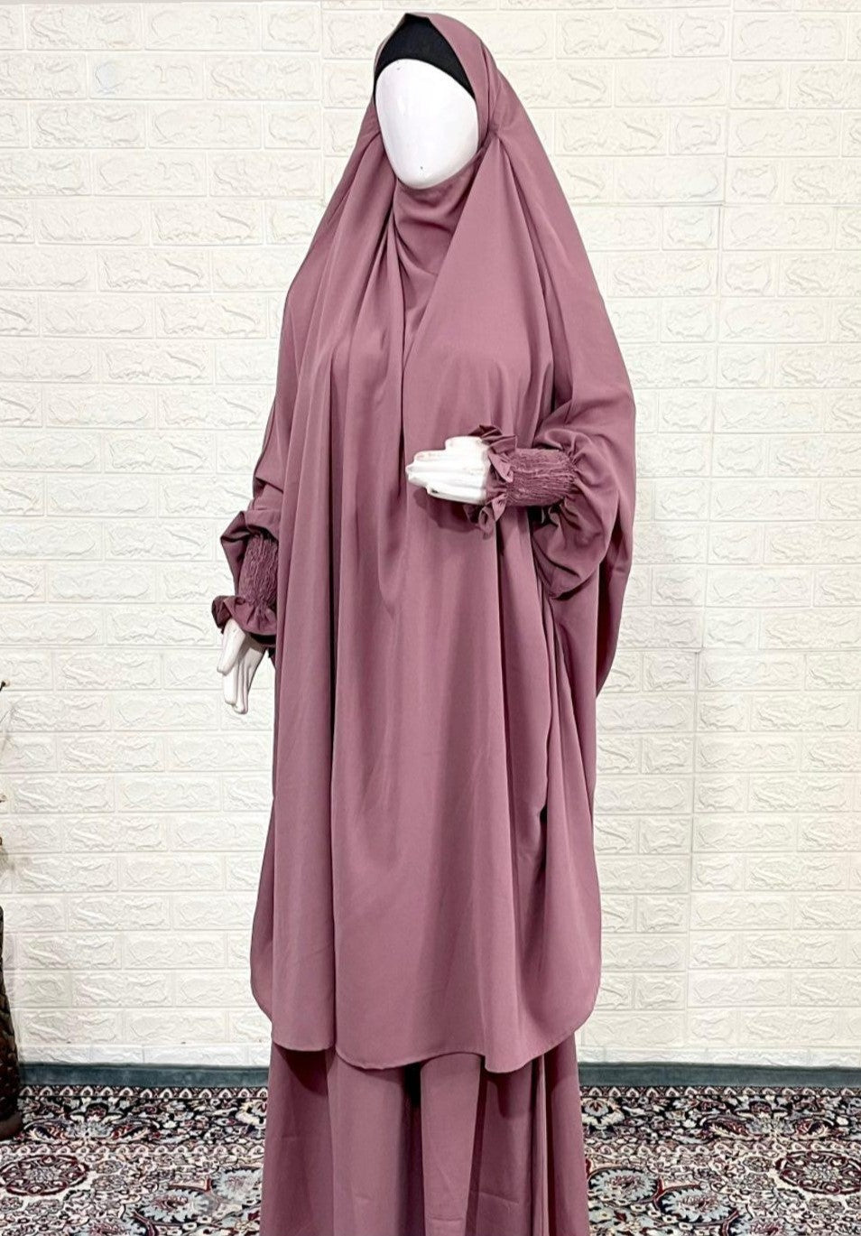 Jilbab best sale rose pale