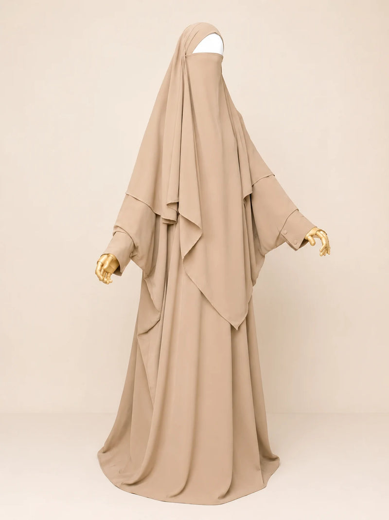 Kaftan Abaya Khimar Set