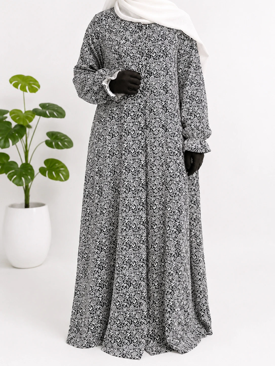 Front Open Abaya