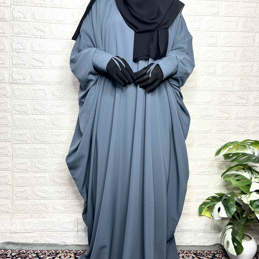 Loop Sleeves Kaftan Abaya