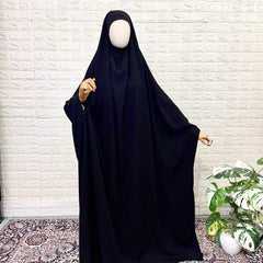 Black Rawdha Jilbab
