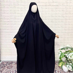 Black Rawdha Jilbab
