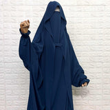 Crystal Blue Saudi Jilbab